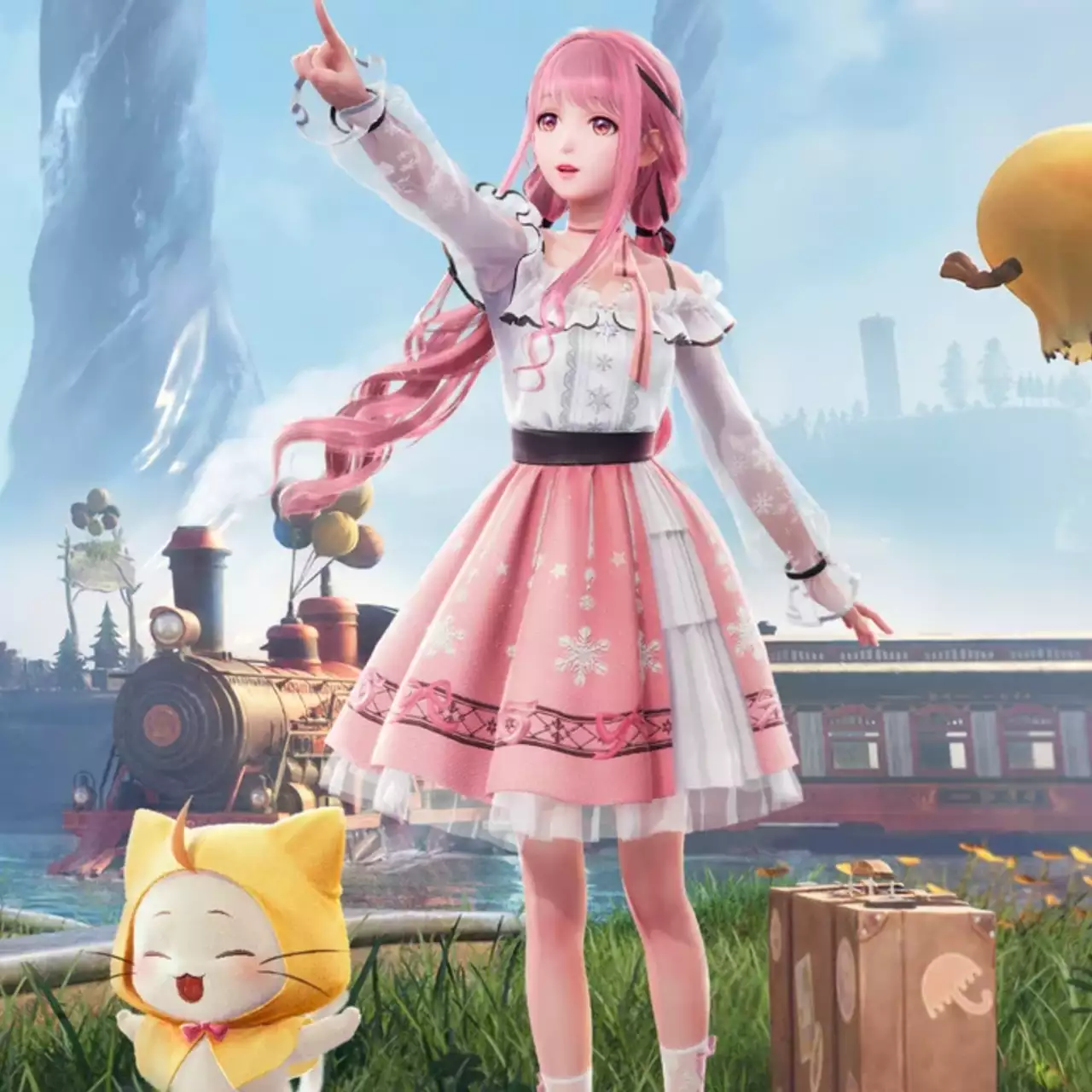 Бесплатная фэнтезийная RPG с открытым миром Infinity Nikki выйдет в Steam