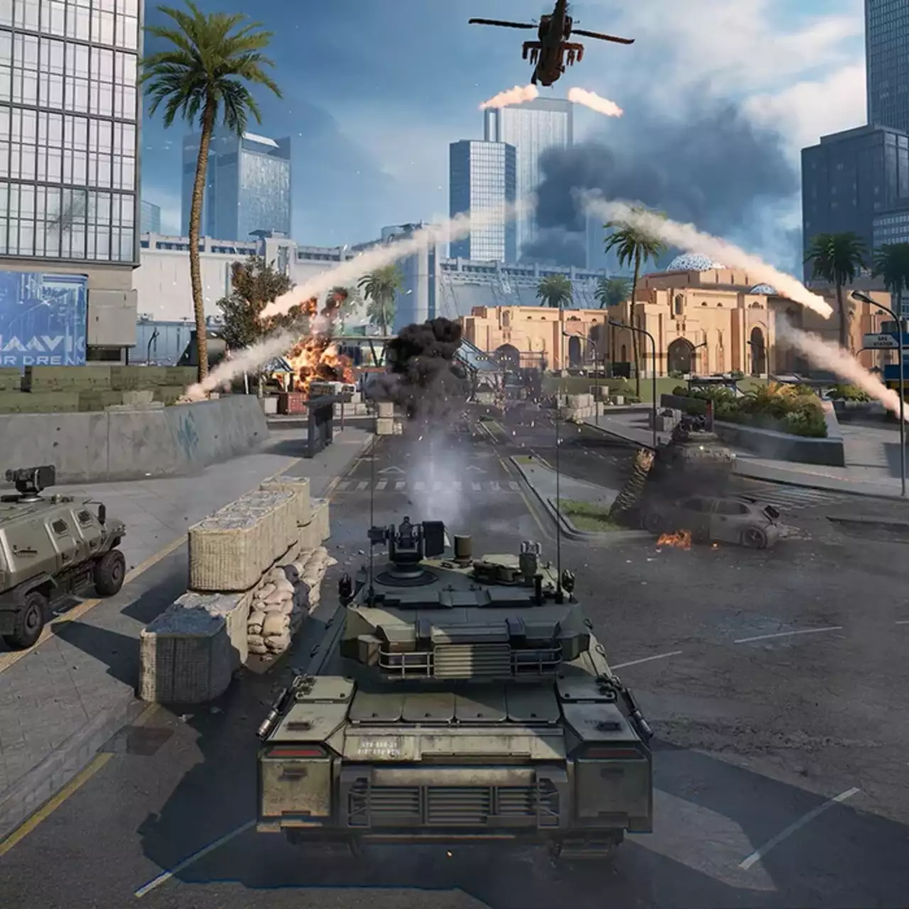На Android и iOS вышел бесплатный онлайн-шутер в духе Battlefield с красивой графикой и управляемым транспортом