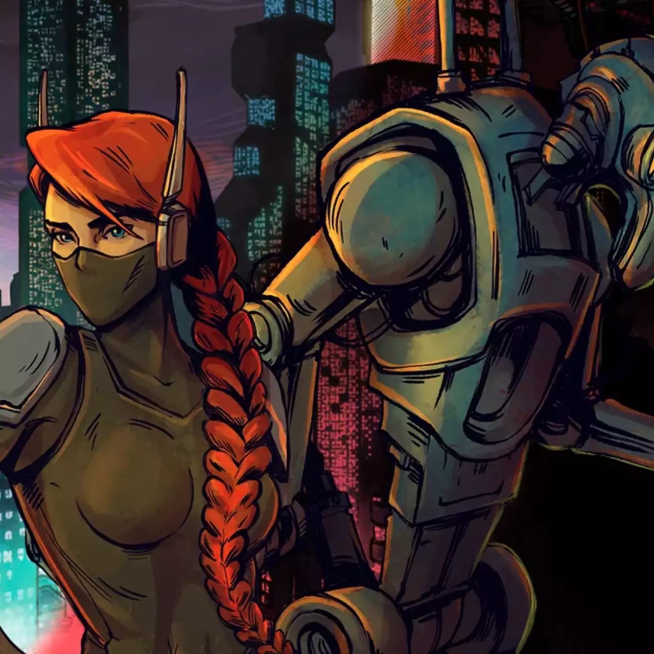 В Steam можно будет опробовать Synchro — тактическую игру в духе XCOM про киберпанковую Россию