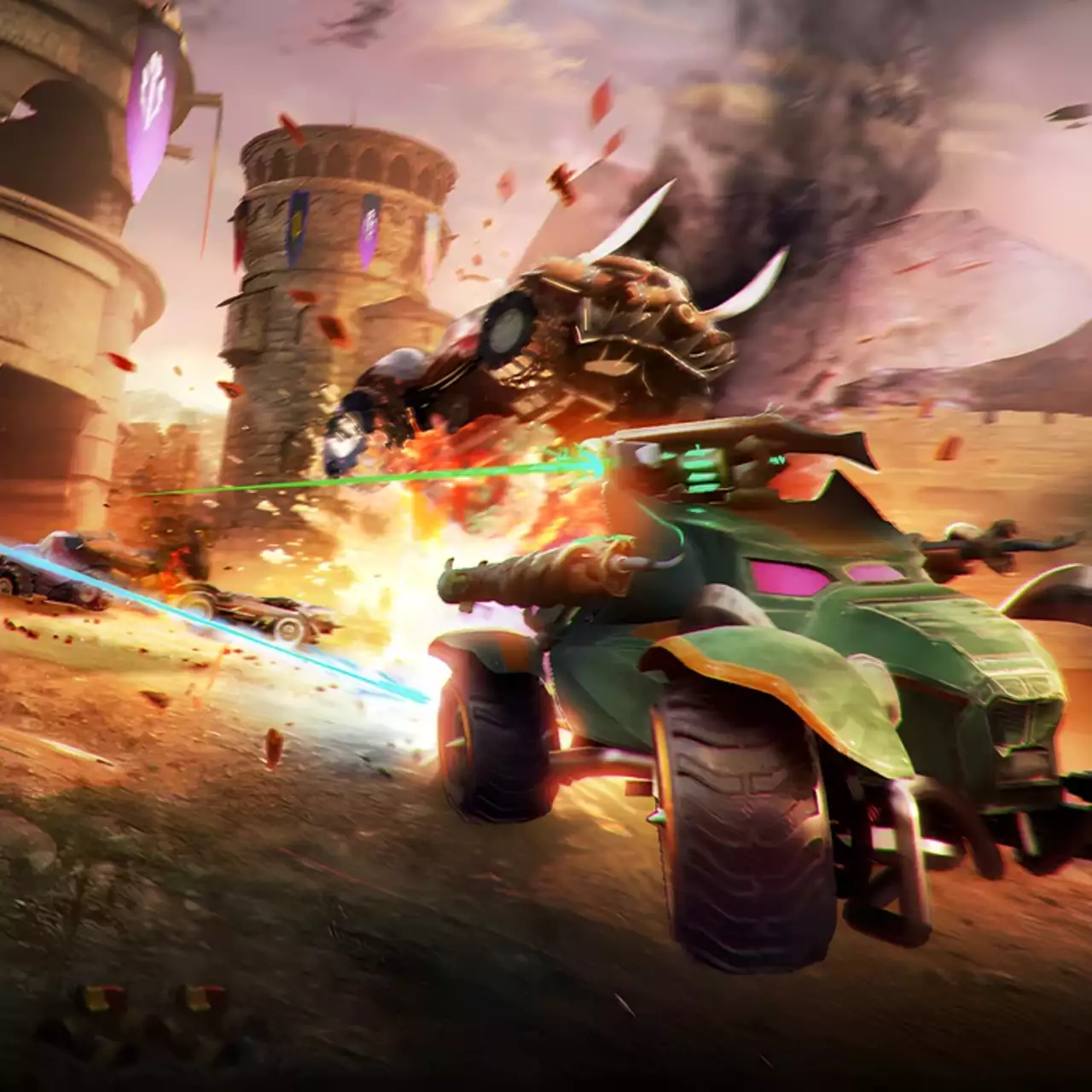 В Steam вышла новая гонка на выживание в духе Vigilante 8 и Twisted Metal с разрушаемыми аренами и пятью классами машин