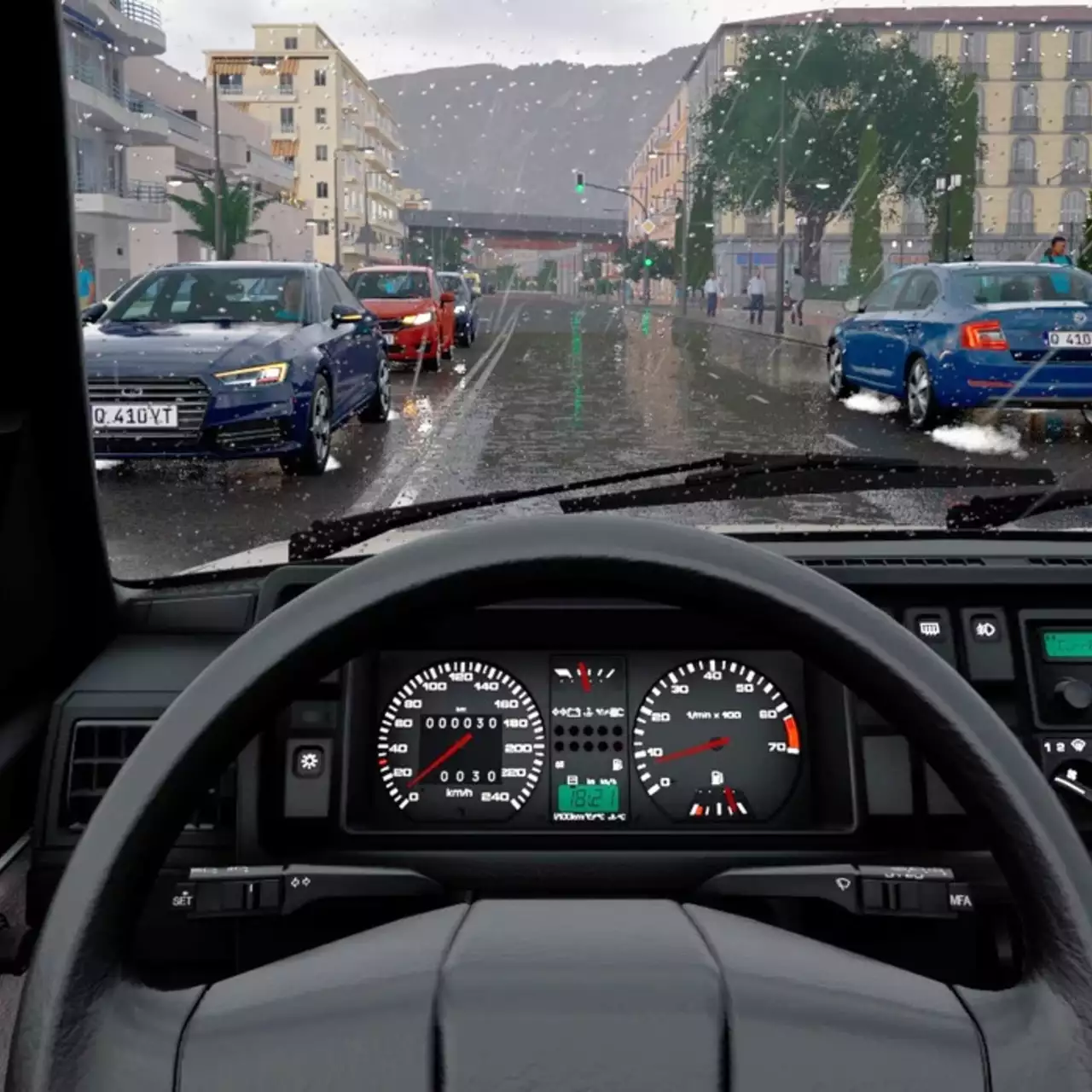 В сети показали новые скриншоты российского автосимулятора с открытым миром City Car Driving 2.0
