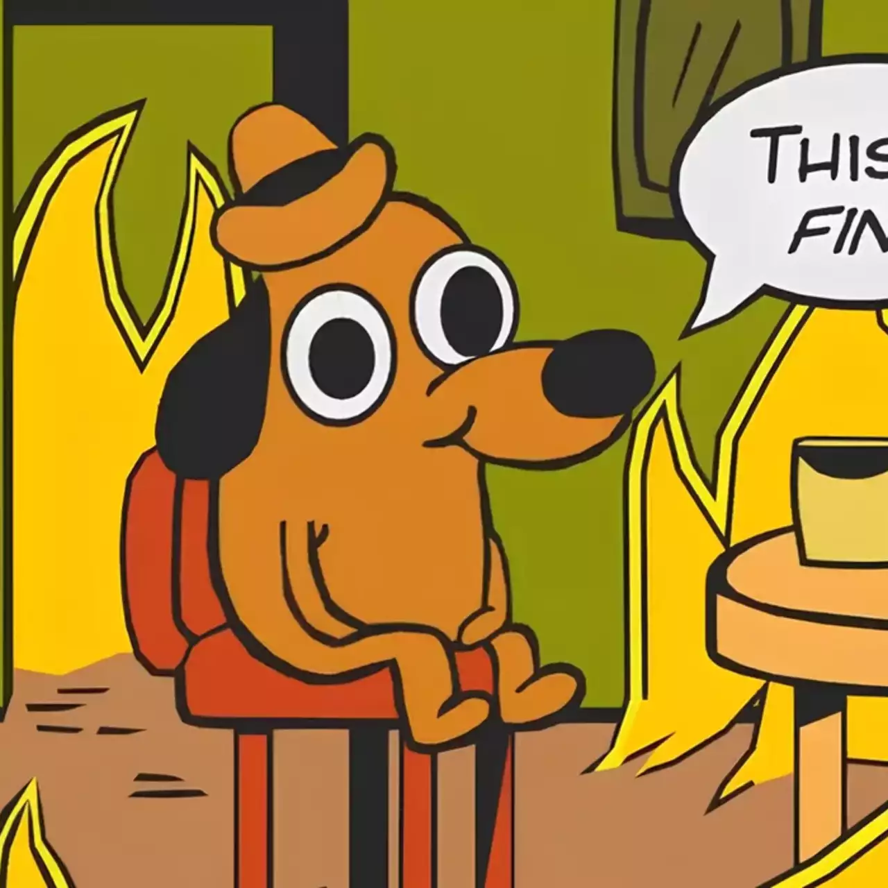 Легендарный мем «This Is Fine» превратили в метроидванию — демо уже доступно в Steam