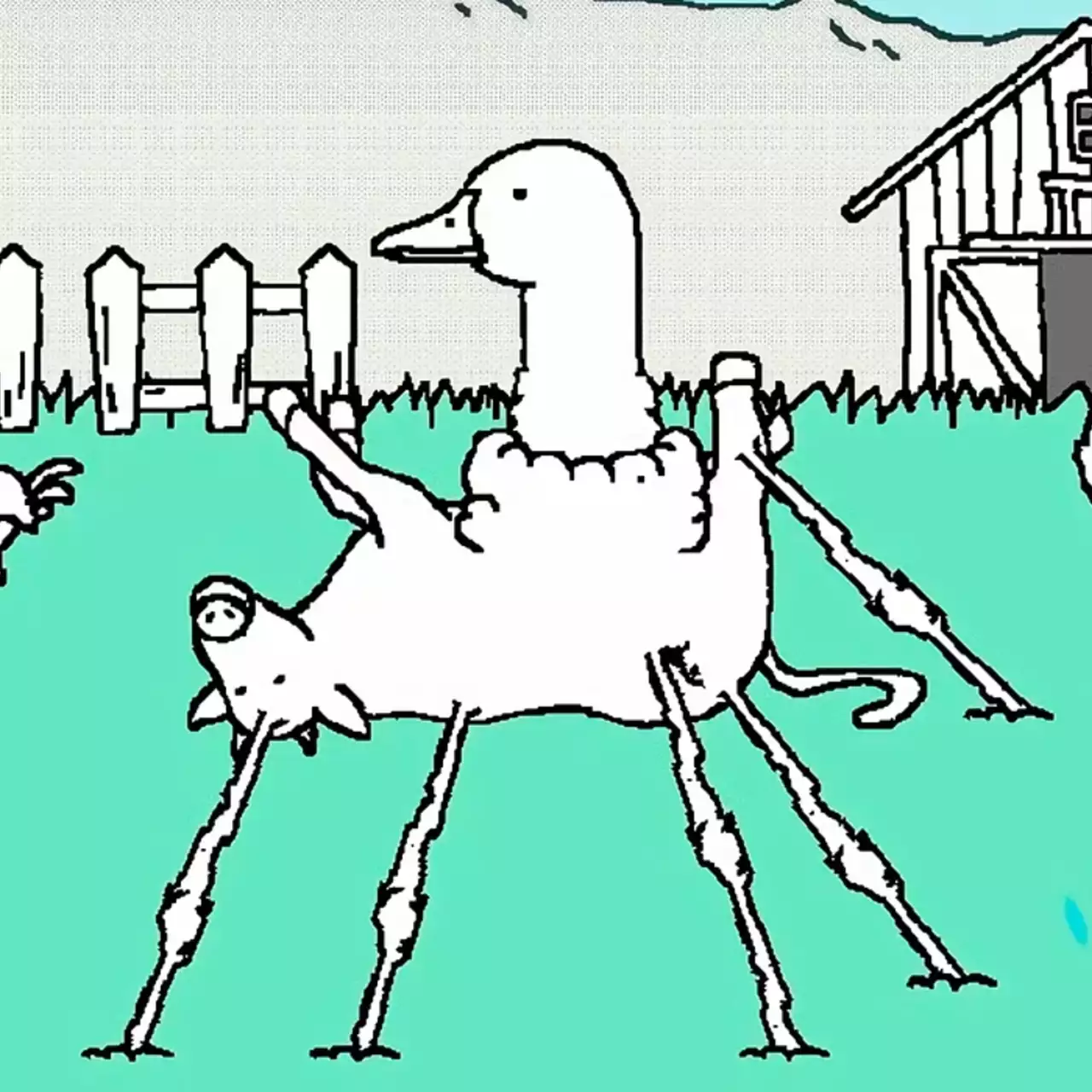 «Что за гений или псих делал эту игру» — в Steam набирает популярность Tingus Goose, которая уже получила рейтинг 99%