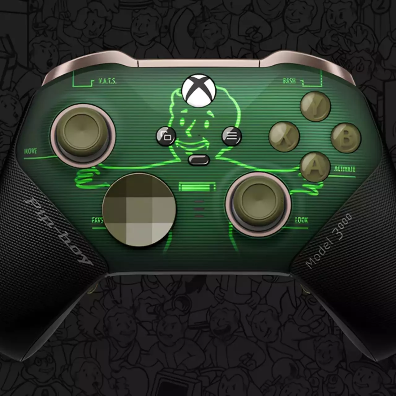 Для Xbox выпустили геймпады в стиле компьютера Pip-Boy из Fallout