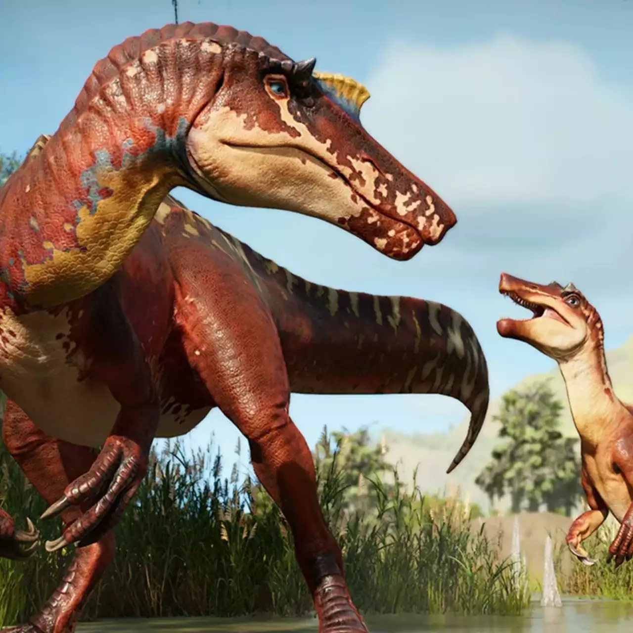 Jurassic World Evolution 3 получила DLC Wetlands с тремя динозаврами