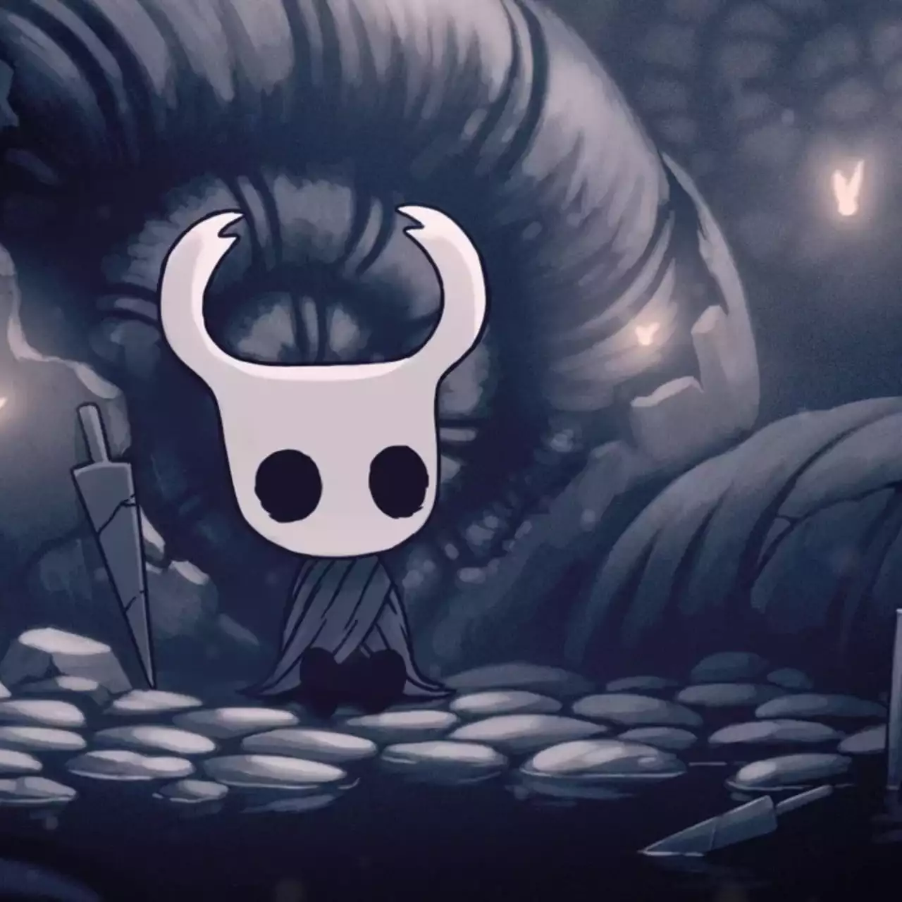Самую сложную локацию из оригинальной Hollow Knight прошли с помощью танцевального коврика