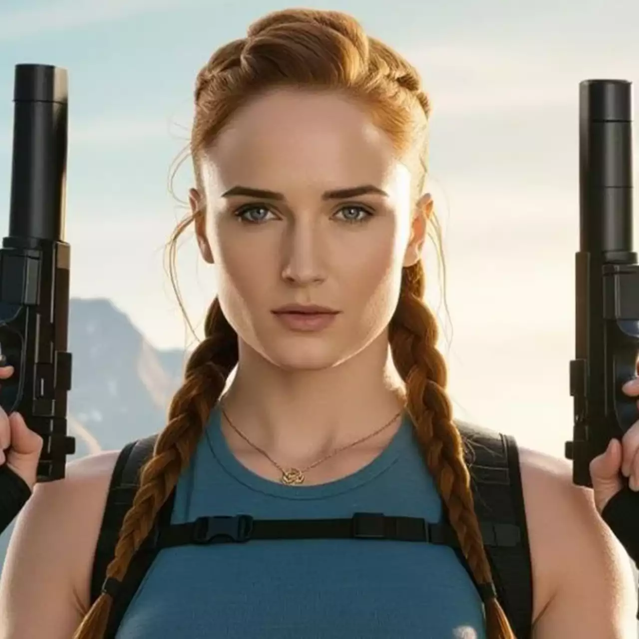 «Потрясающе, страстно, яростно»: актриса озвучки Tomb Raider вступилась за Софи Тернер в образе Лары Крофт