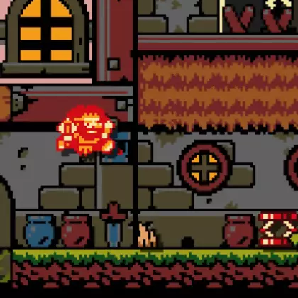 Devolver Digital анонсировала Dark Scrolls — безумный фэнтезийный экшен с крысой-саксофонистом и берсерком