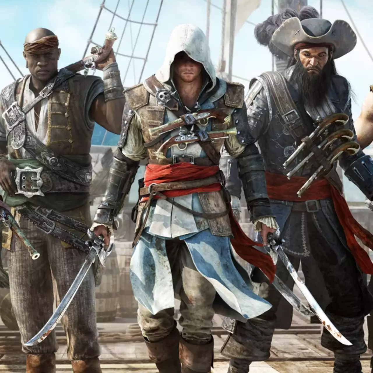 Скоро анонс Assassin's Creed: Black Flag Resynced? В Animus Hub заметили загадочного персонажа