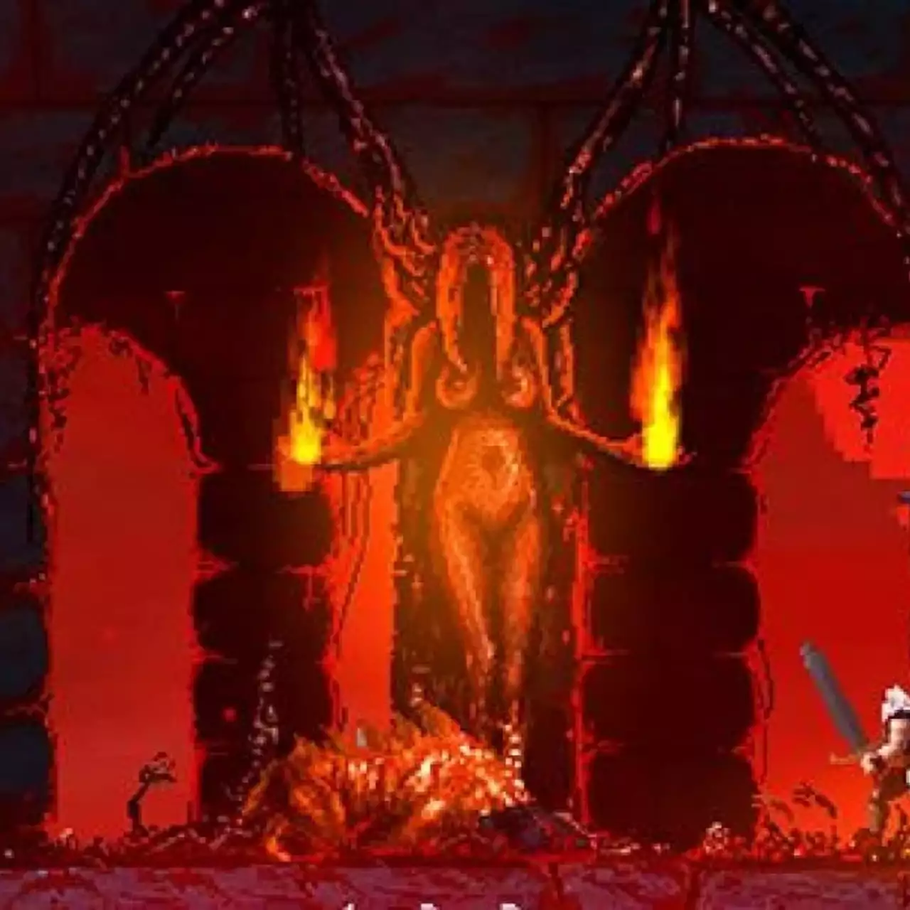 Показан геймплей «олдскульного» экшен-платформера Slain!
