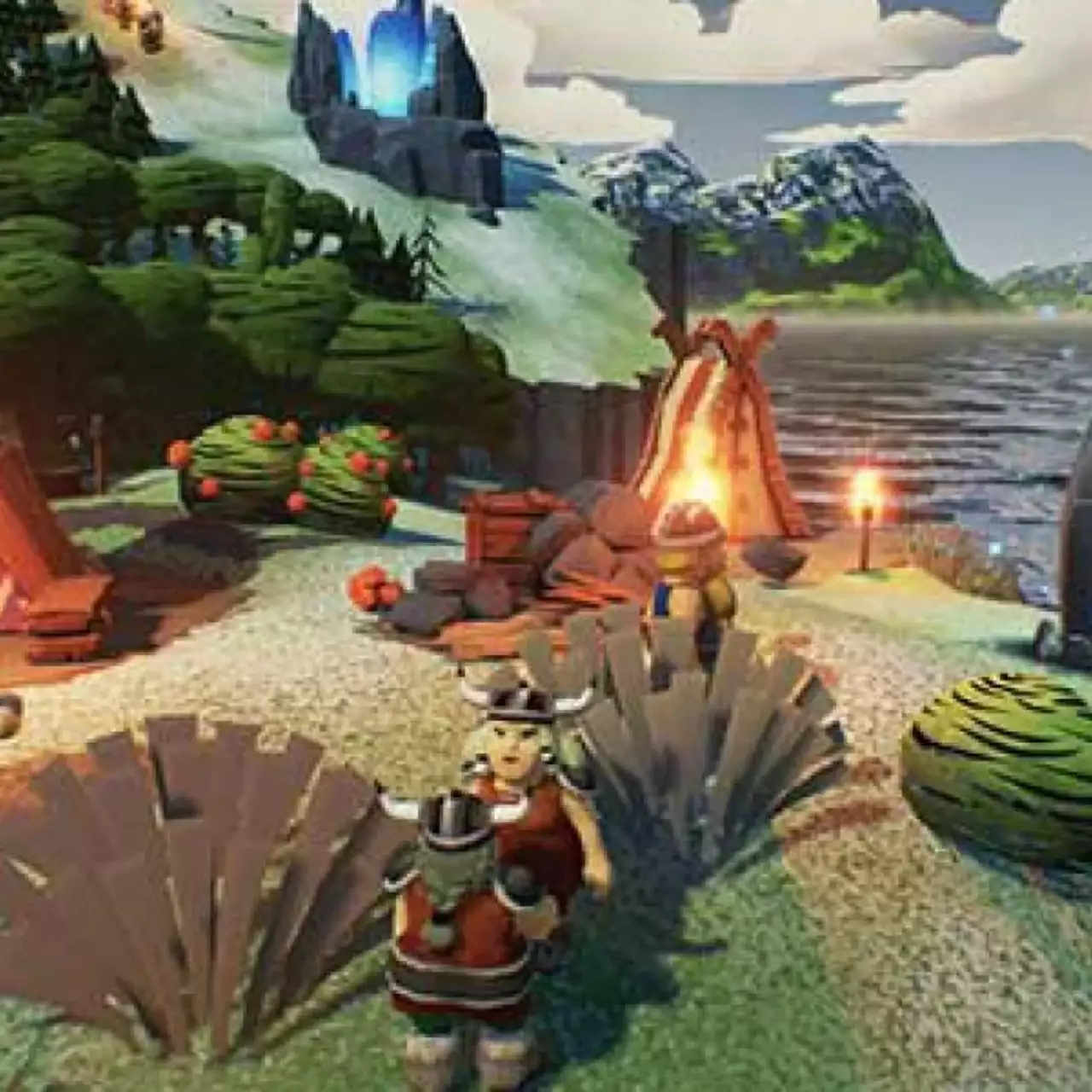 Вышло DLC Valhalla Hills: Fire Mountains