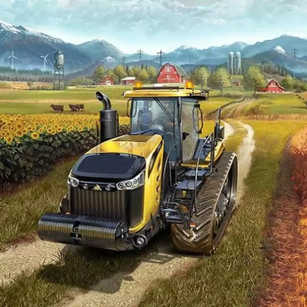 В новом трейлере Farming Simulator 17 показали коровок и розовых поросят