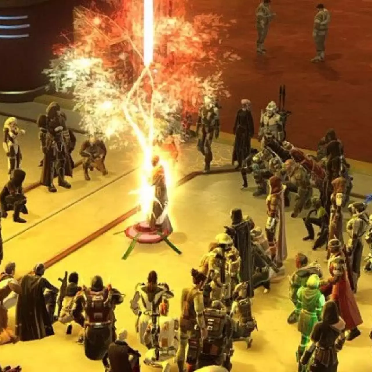 Игроки Star Wars: The Old Republic провели всенощную в память Кэрри Фишер