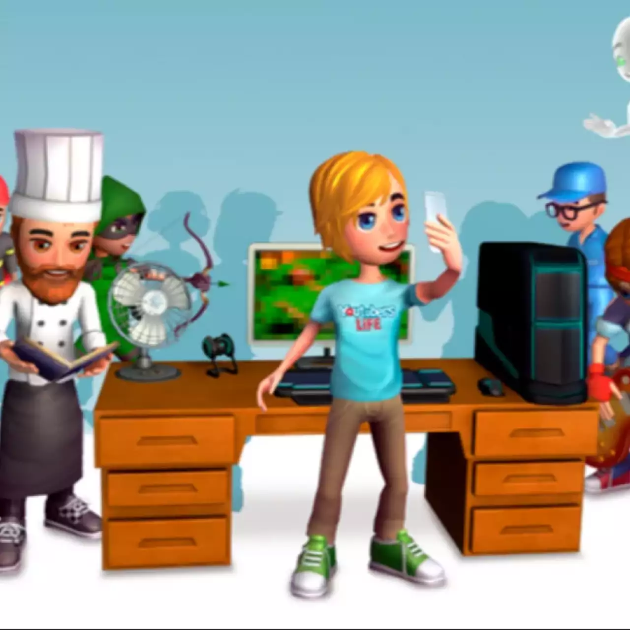 Обзор Youtubers Life