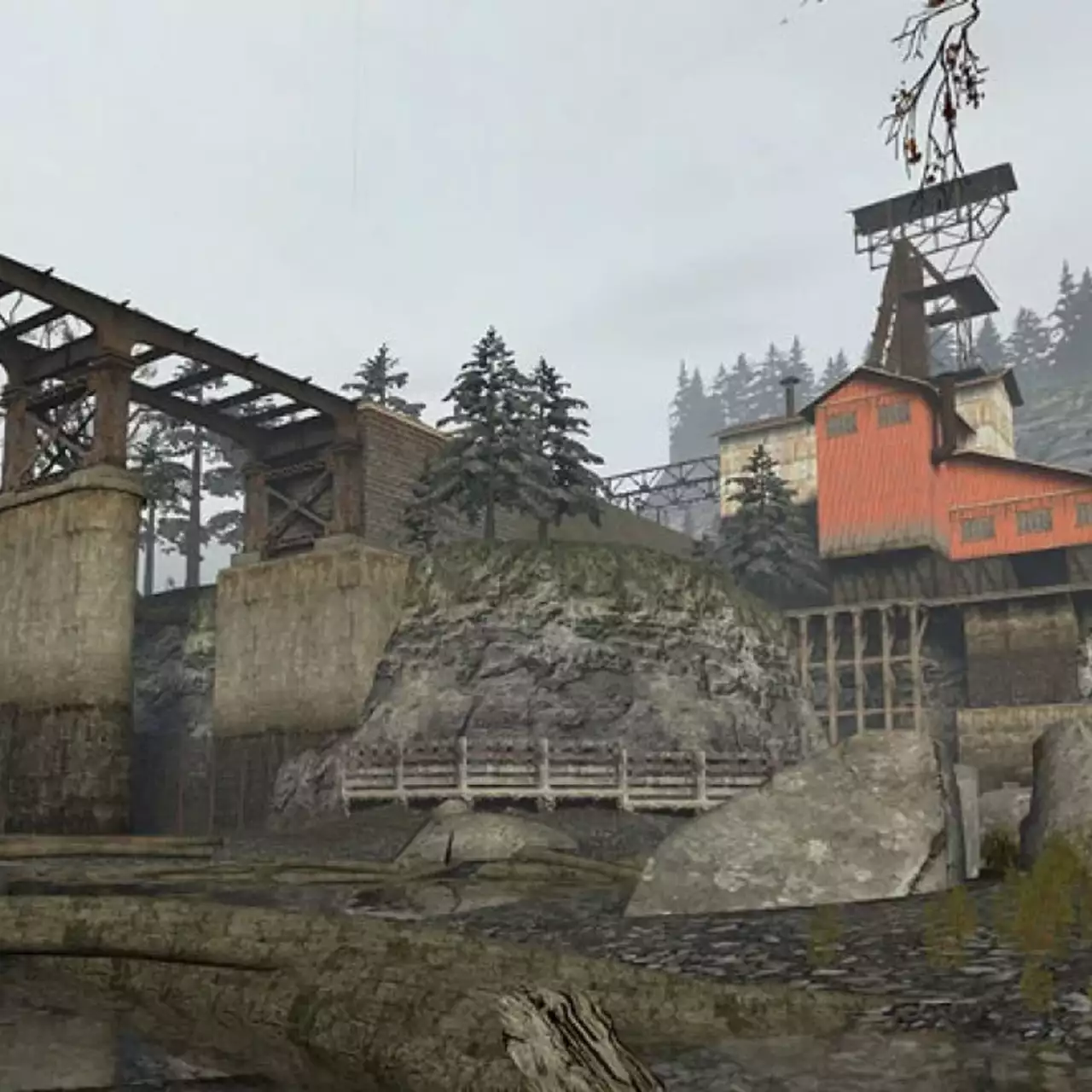 На скриншотах отмененного эпизода Half-Life 2 запечатлен заснеженный Рейвенхольм