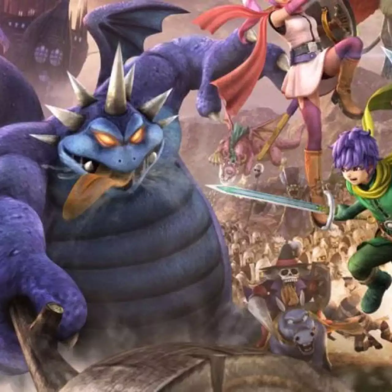В новом трейлере Dragon Quest: Heroes 2 показали трёх персонажей