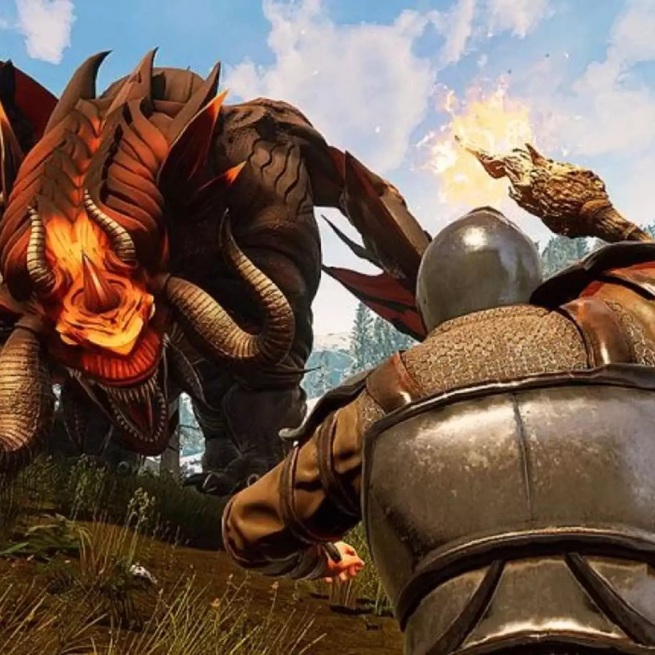 Первый контентный апдейт для Citadel: Forged with Fire добавил скелетов и адских драконов