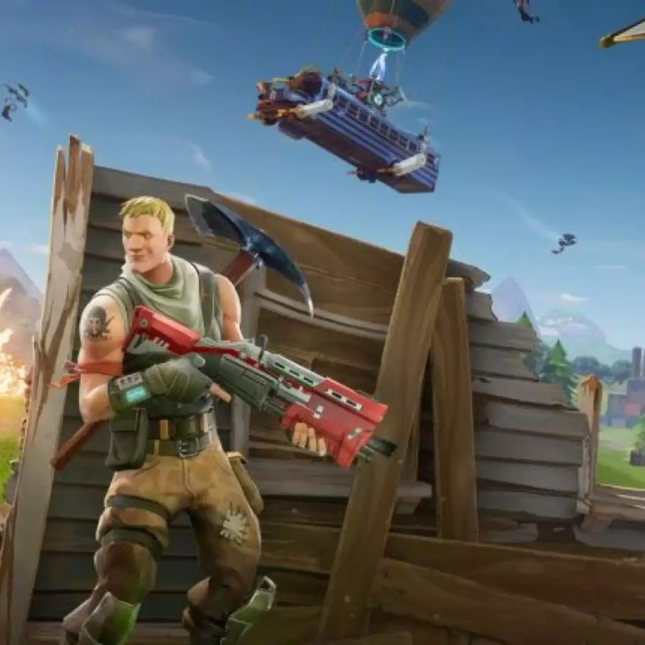 В Fortnite добавят PvP-режим Battle Royale. Опубликован трейлер