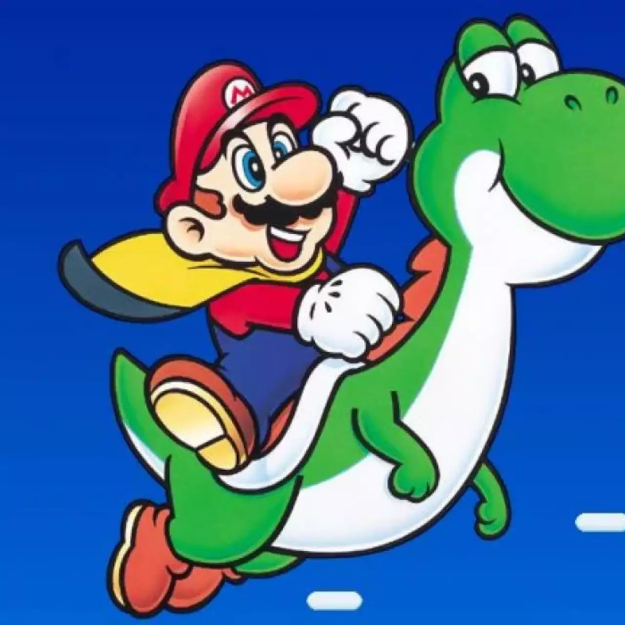 Марио бил Йоши по голове в Super Mario World