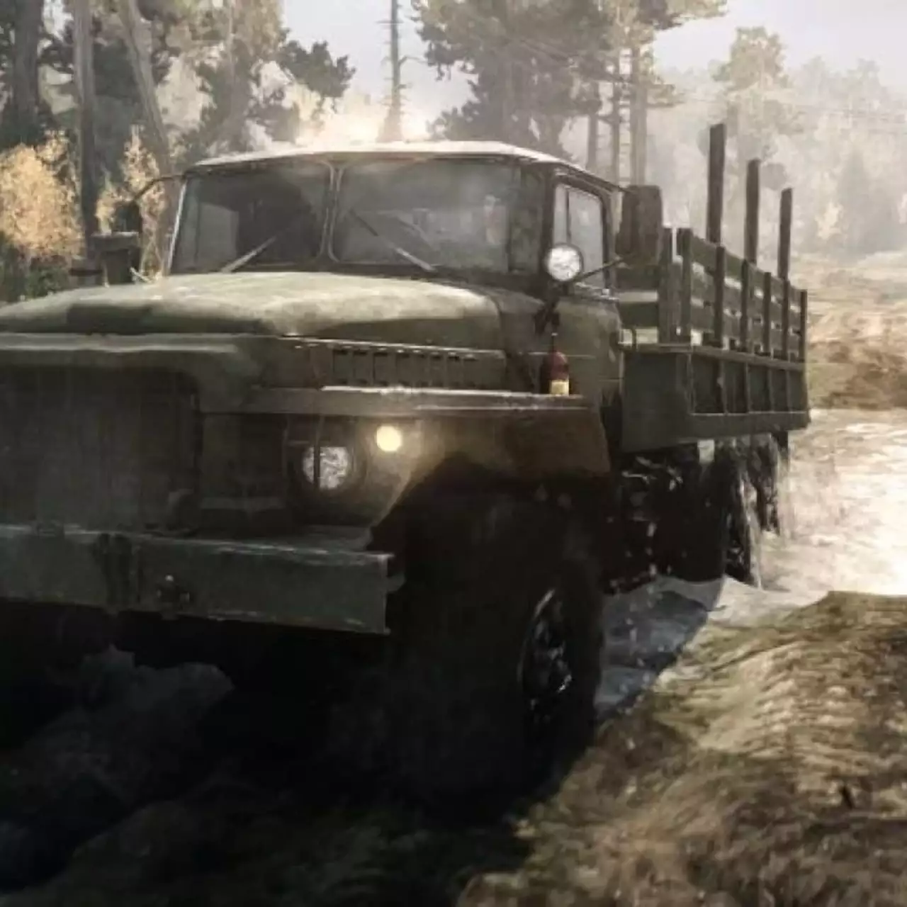 В релизном трейлере Spintires: MudRunner показали безумные аварии
