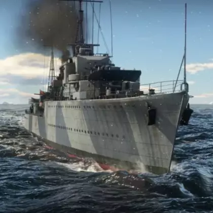 Посмотрите трейлер War Thunder, посвященный старту закрытого бета-теста морских баталий