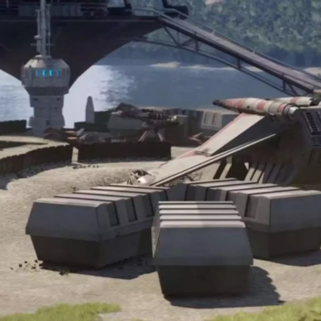 Посмотрите, как выглядит карта «Доки Кашиика» из Star Wars: Battlefront на Unreal Engine 4 (видео)