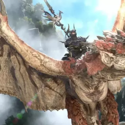 Легендарный Раталос из Monster Hunter: World прибыл в Final Fantasy 14