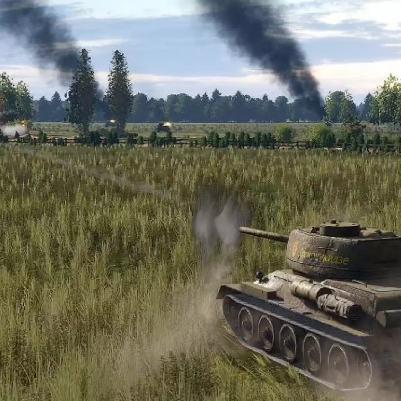 В новом трейлере Steel Division 2 показали залп «Катюш» и танковые сражения на фоне церкви