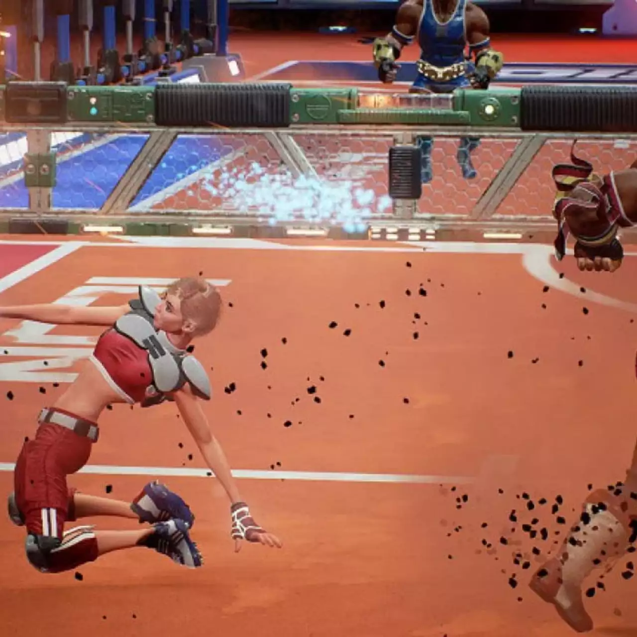 В Steam можно бесплатно поиграть в Disc Jam — безумную смесь аэрохоккея и тенниса с поддержкой кооператива