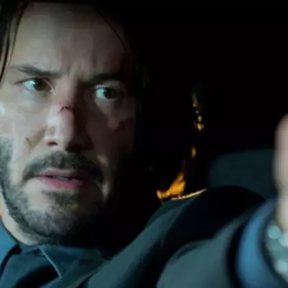 Появились новые видео «Джона Уика 3» с Киану Ривзом и Лоуренсом Фишборном