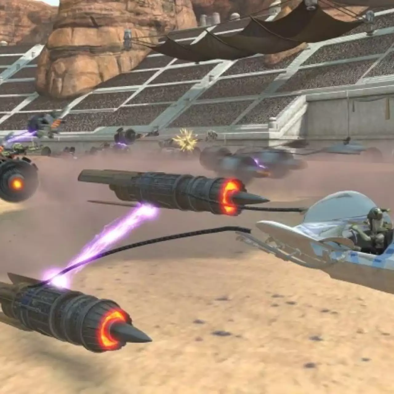 Посмотрите, как олдскульный симулятор Star Wars Episode 1: Racer выглядит на Unreal Engine 4