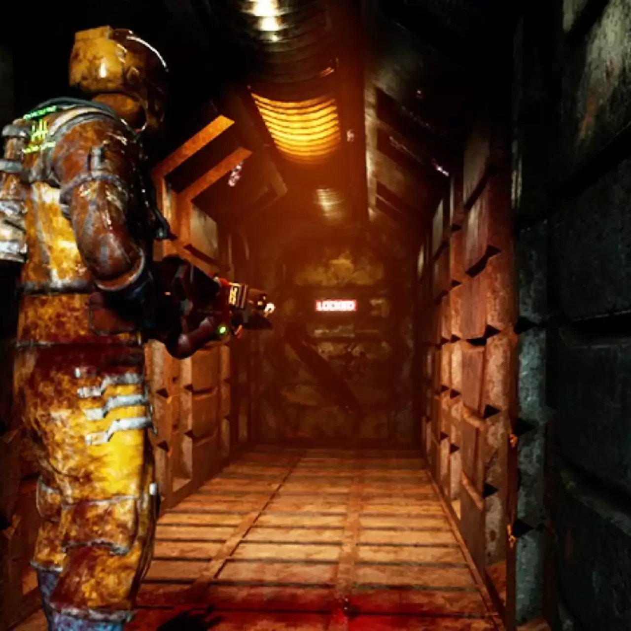 Появился геймплей хоррора Negative Atmosphere. Это та самая игра, что копирует стиль Dead Space