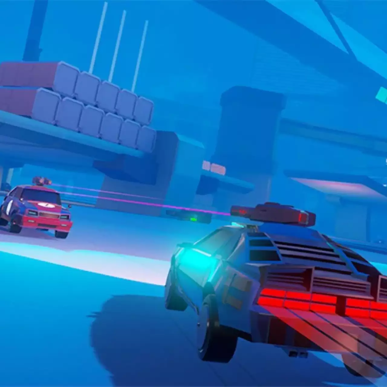 В Steam вышла новая киберпанк-игра Nightwolf: Survive the Megadome с гонками в стиле Twisted Metal и Vigilante 8