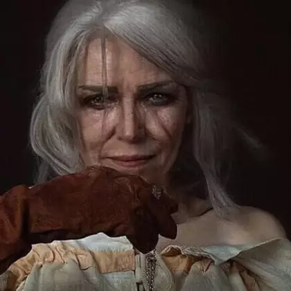 Лучший косплей на старушку Цири из The Witcher — фото 👵🏻