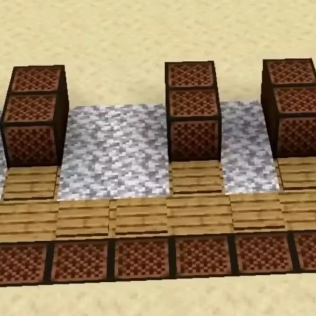 В Minecraft Earth начали строить сложные устройства, среди которых огромное пианино и счетчик для бега