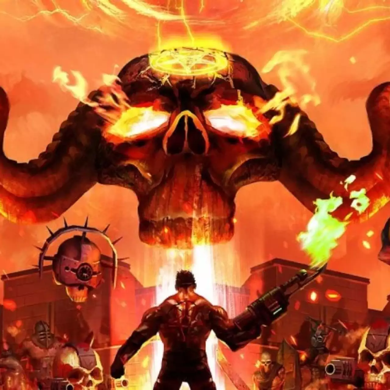 В Steam выйдет игра в духе шутеров 90-х Demon Pit про охотника на демонов