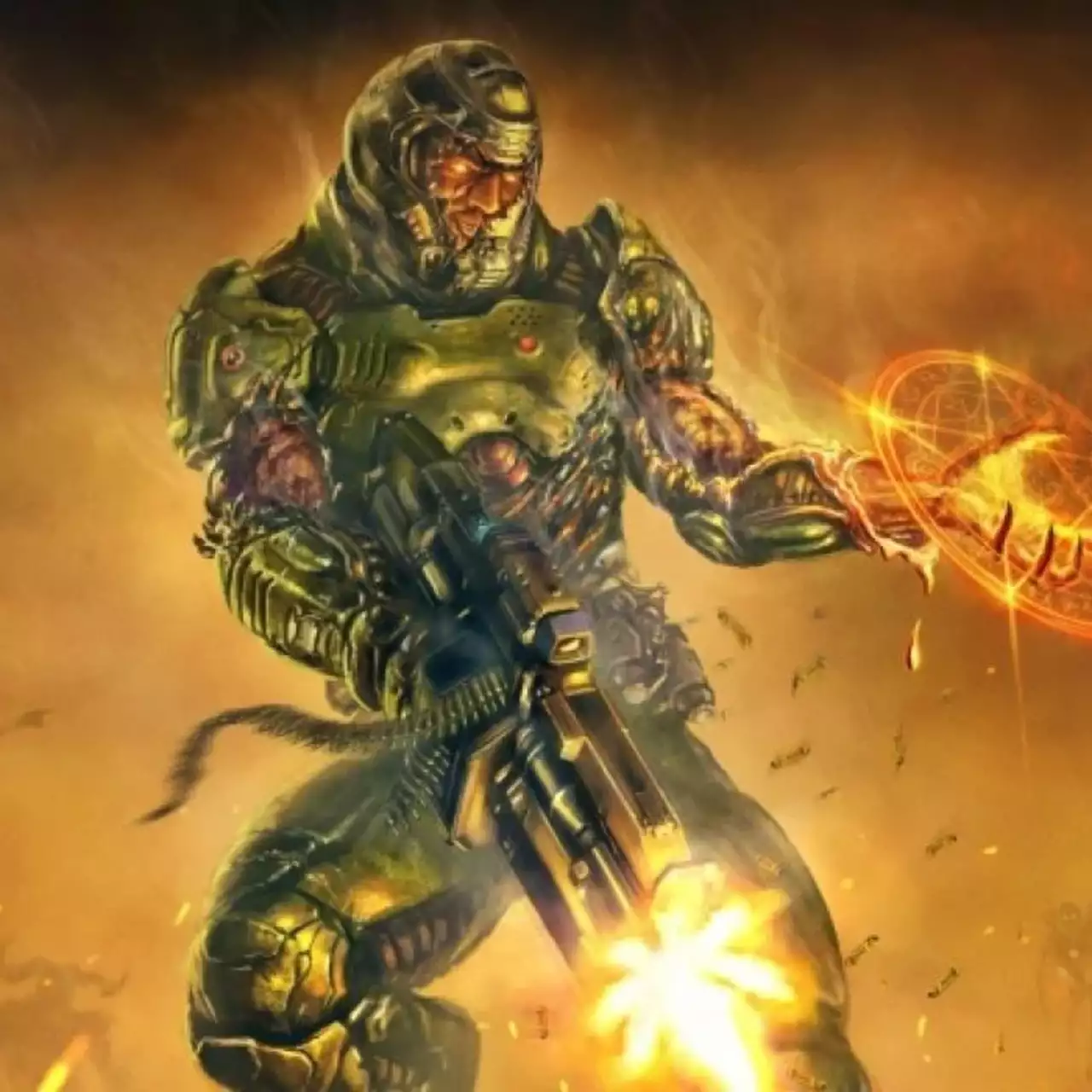 Моддер два года трудился, чтобы объединить Serious Sam и Doom Eternal в одной игре