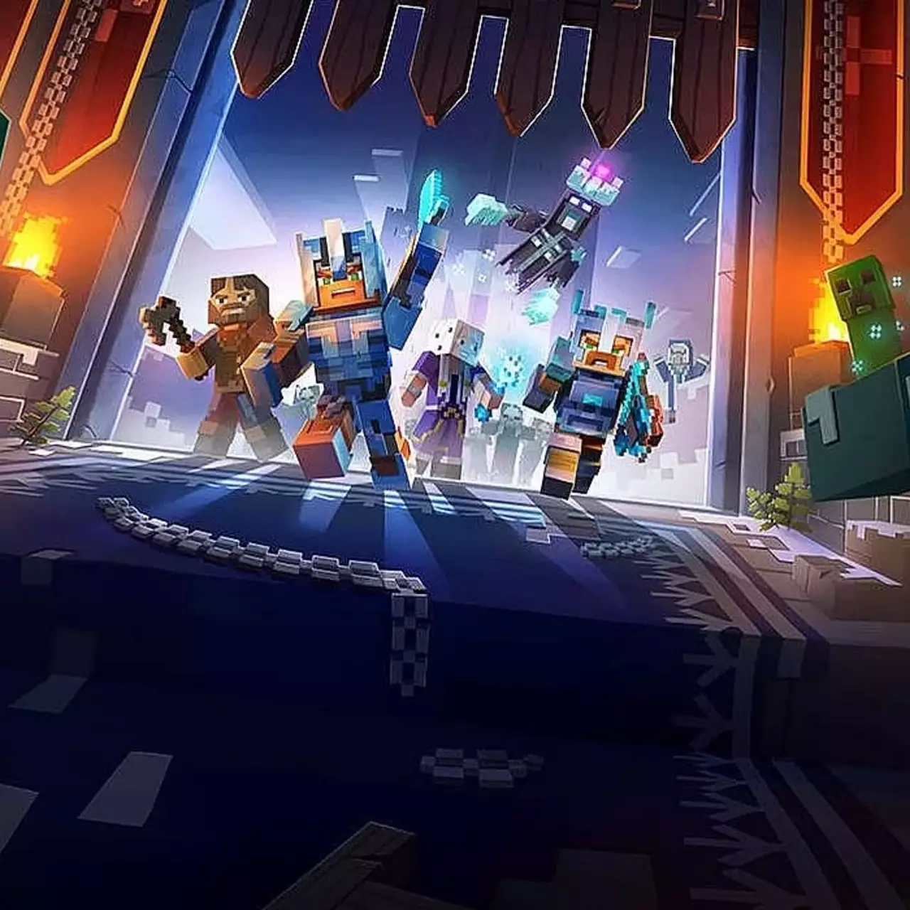 Олды оценят. Mojang готовит аркадный автомат для игры в Minecraft Dungeons