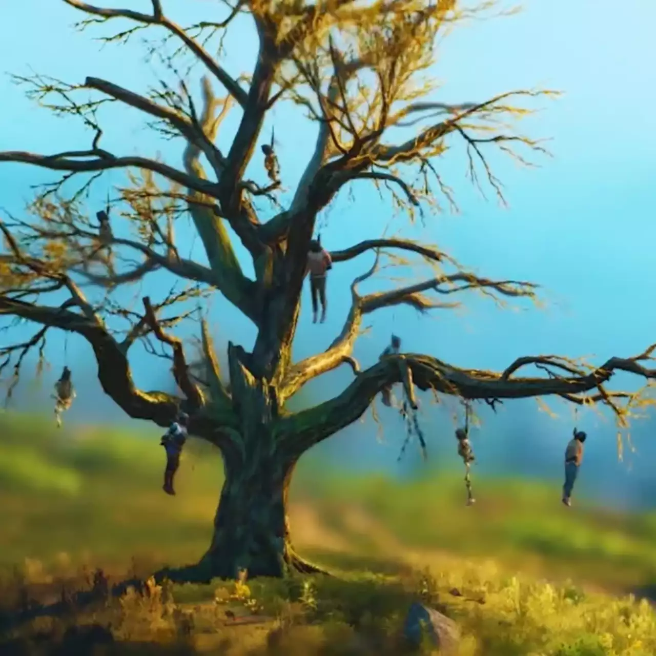 The Witcher 3, Cyberpunk 2077, Skyrim и Fallout показали в виде красивых миниатюр. Выглядит атмосферно