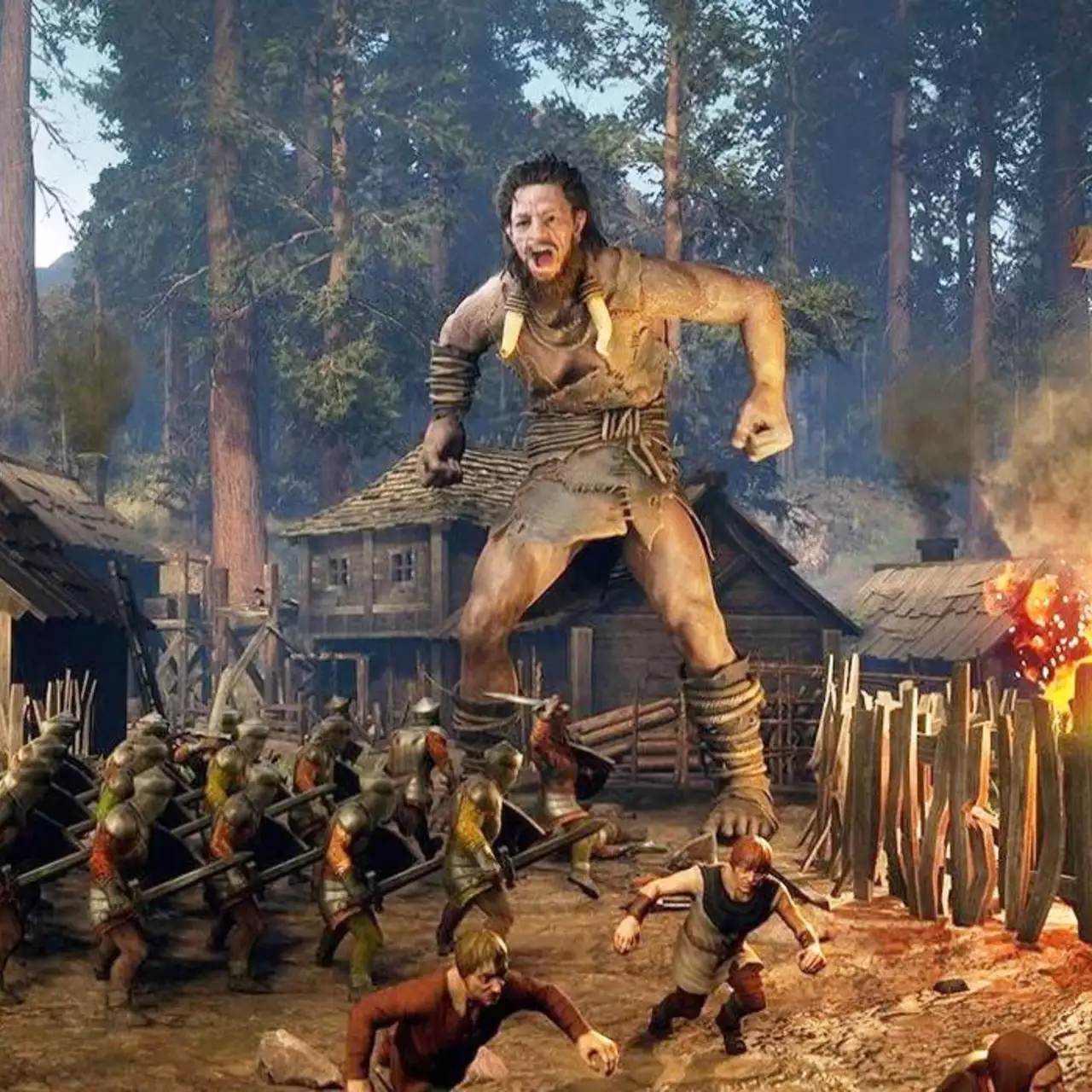 Появился новый трейлер средневековой Action/RPG с открытым миром, разрушаемостью и великанами