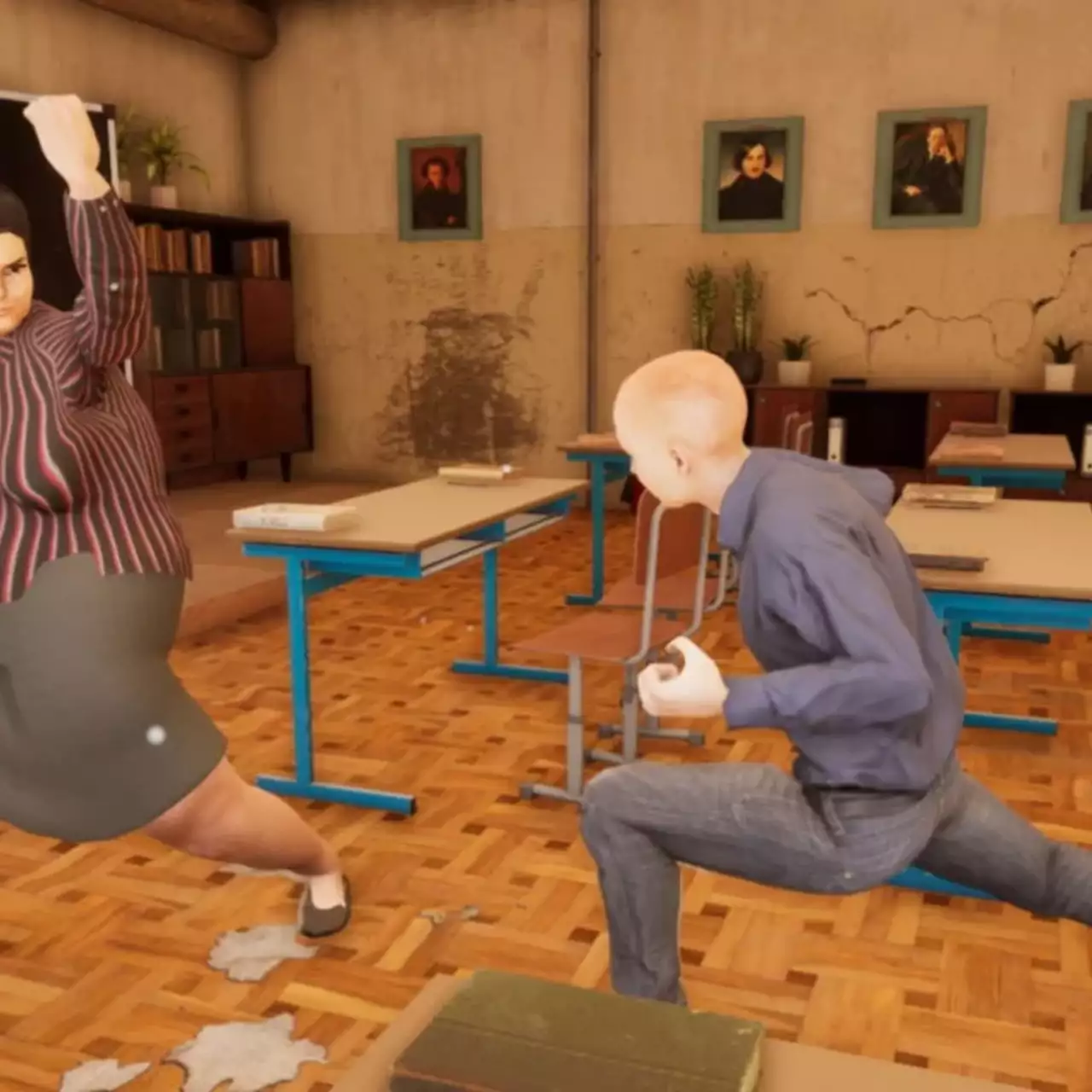 Два россиянина делают симулятор школьного хулигана в духе Bully. Игра стоит всего 149 рублей в Steam