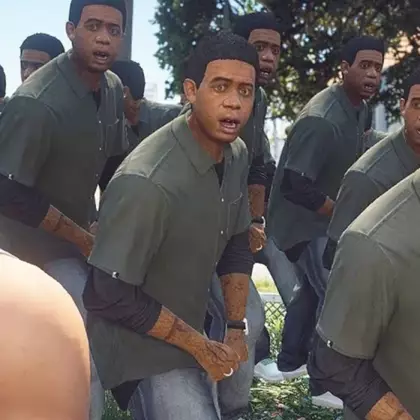 Ah shit, here we go again. Ламар снова прожарил Франклина в обновлении для GTA Online — видео