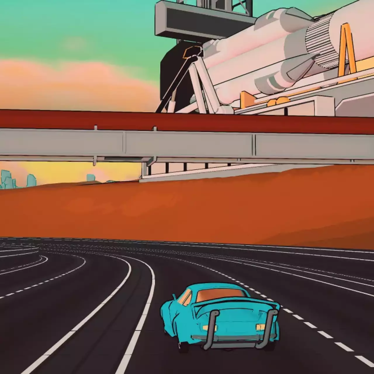 Анонсирована красочная гонка Sunrise GP с мультяшной графикой — трейлер