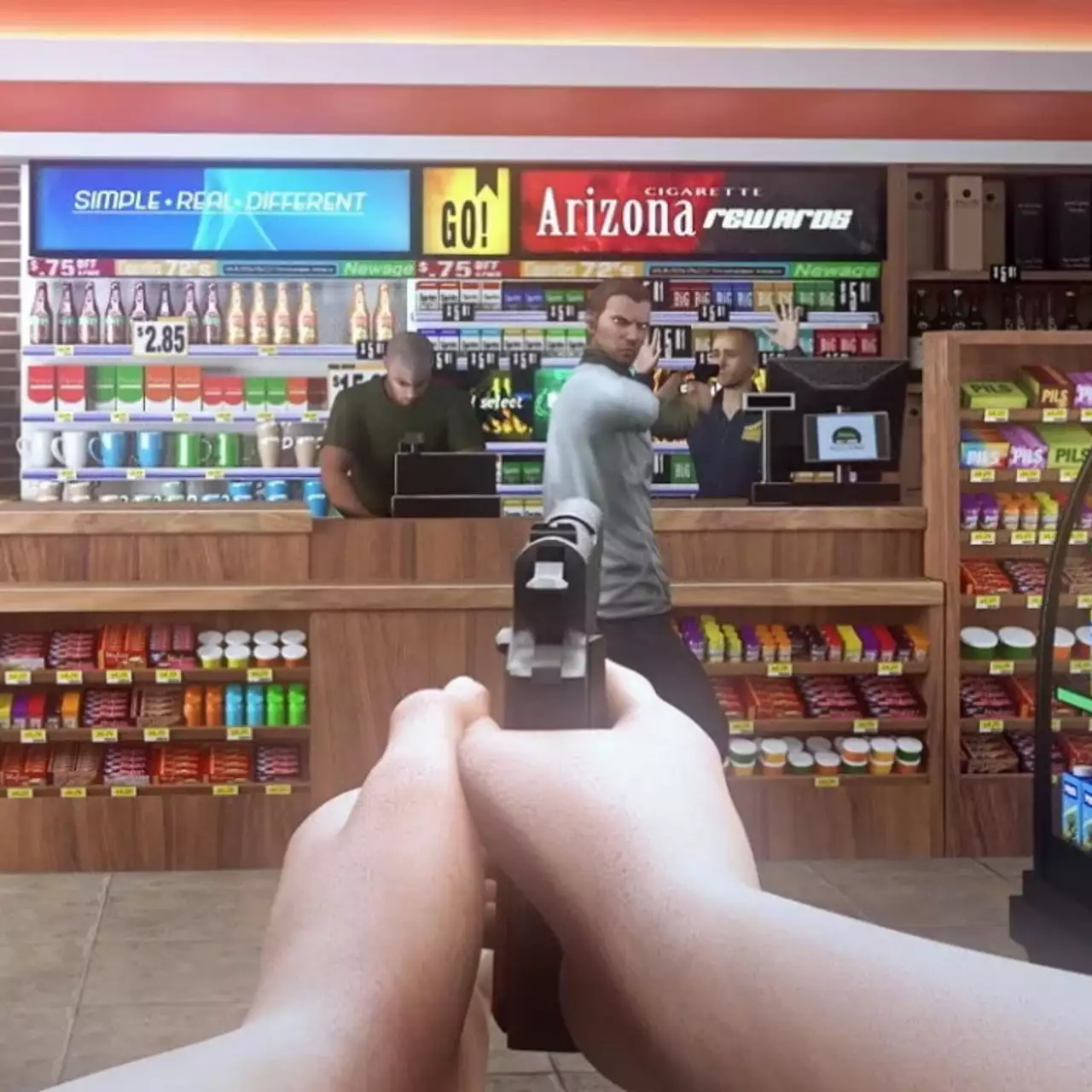 В Steam можно бесплатно опробовать новый симулятор полицейского Police Shootout