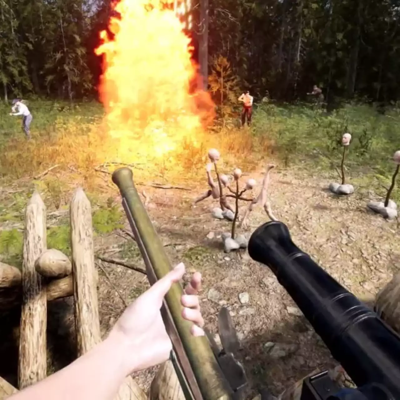 Анонсирована выживалка на Unreal Engine 5 с огромным миром, охотой, строительством и сменой времён года