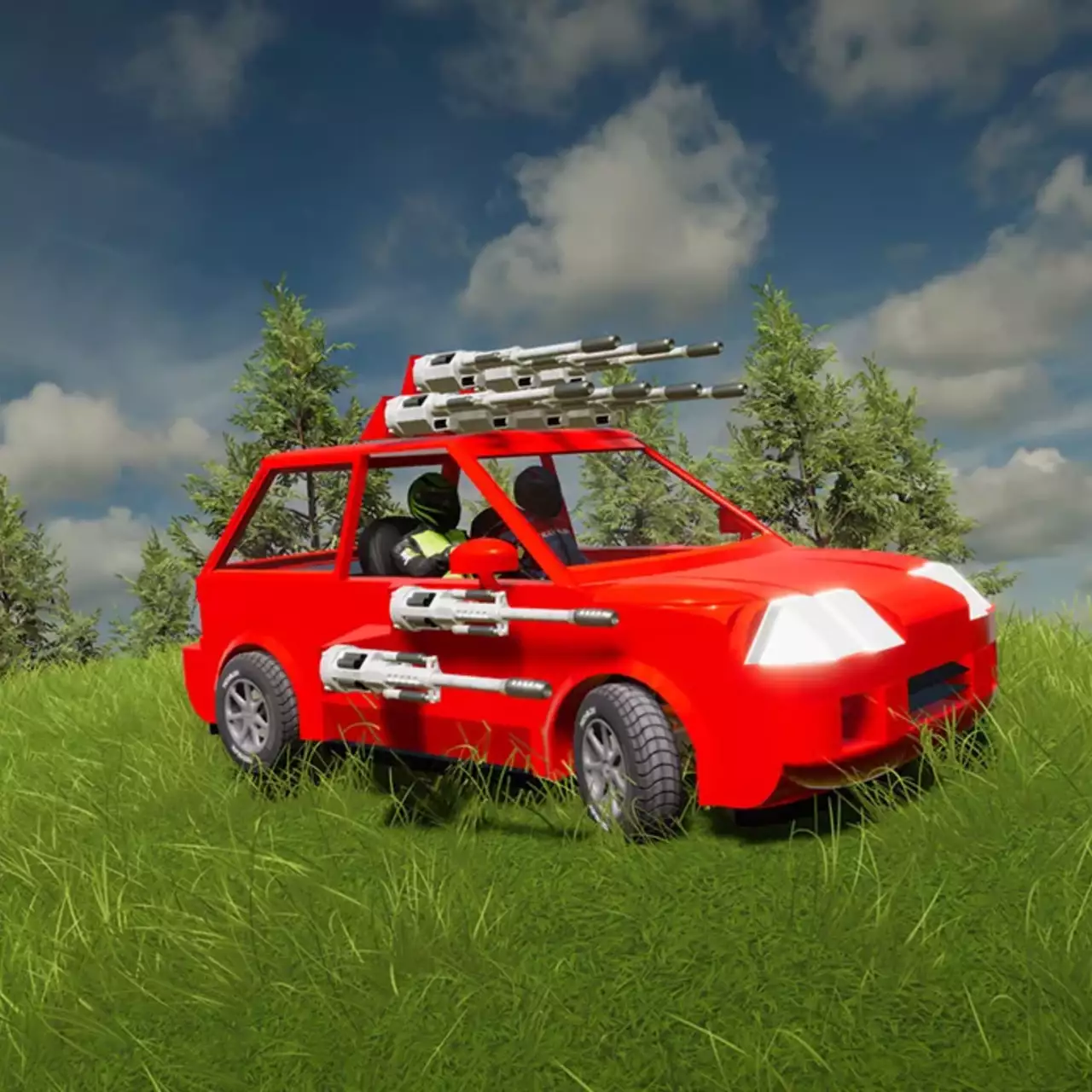 В Steam выйдет гоночная песочница с полной свободой и разрушаемостью. Игру дадут скачать бесплатно