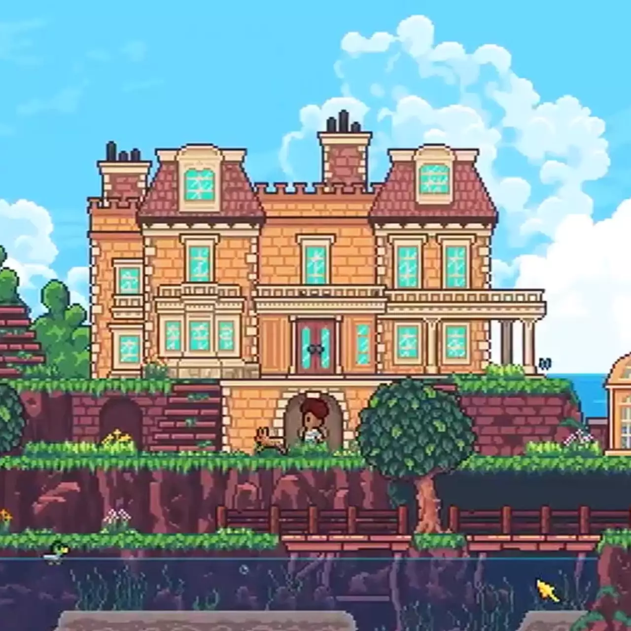 Вышел трейлер новой RPG с открытым миром и крафтом в духе Stardew Valley. Игру создает один человек