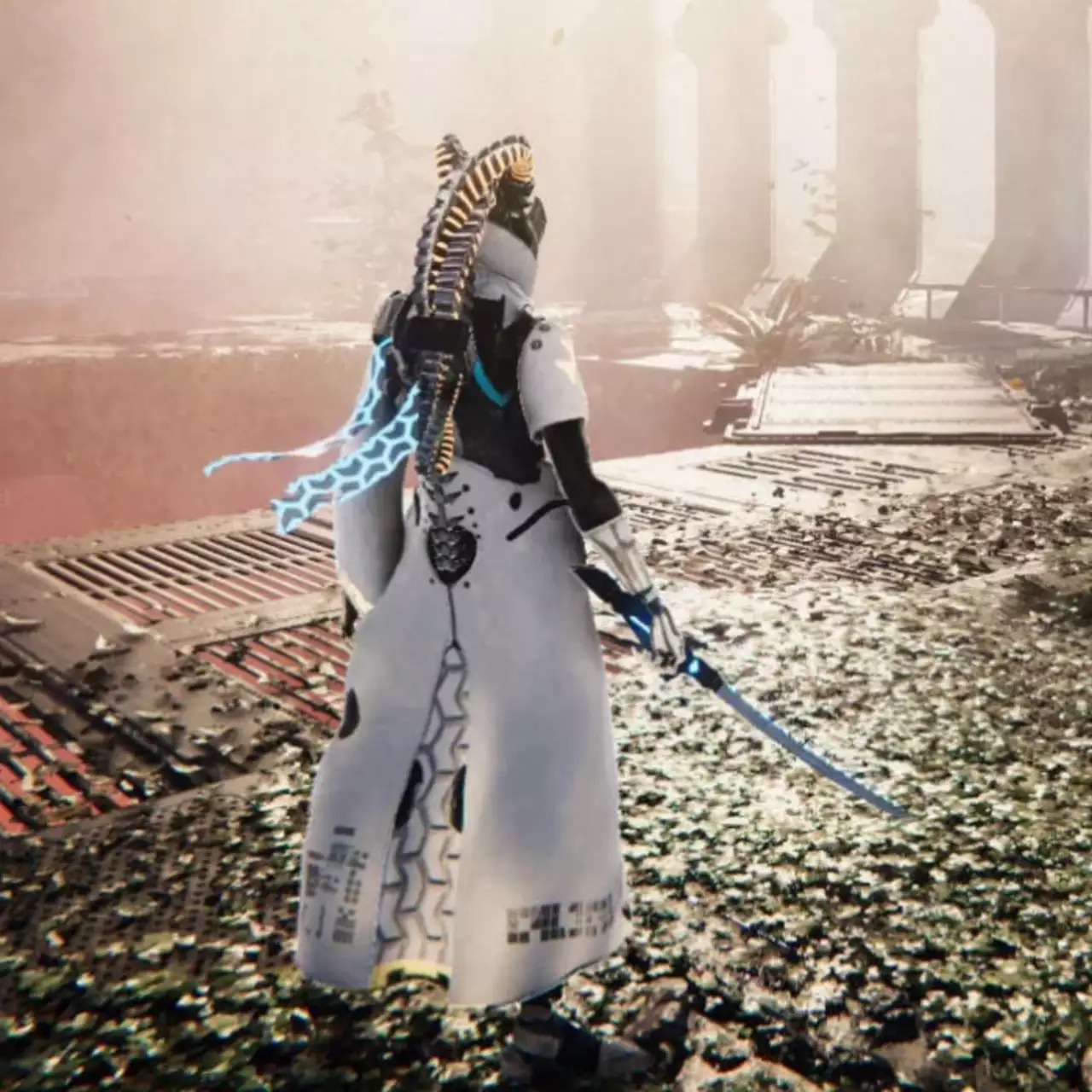 Появился геймплей фантастического экшена в духе NieR: Automata — игру делает всего один человек