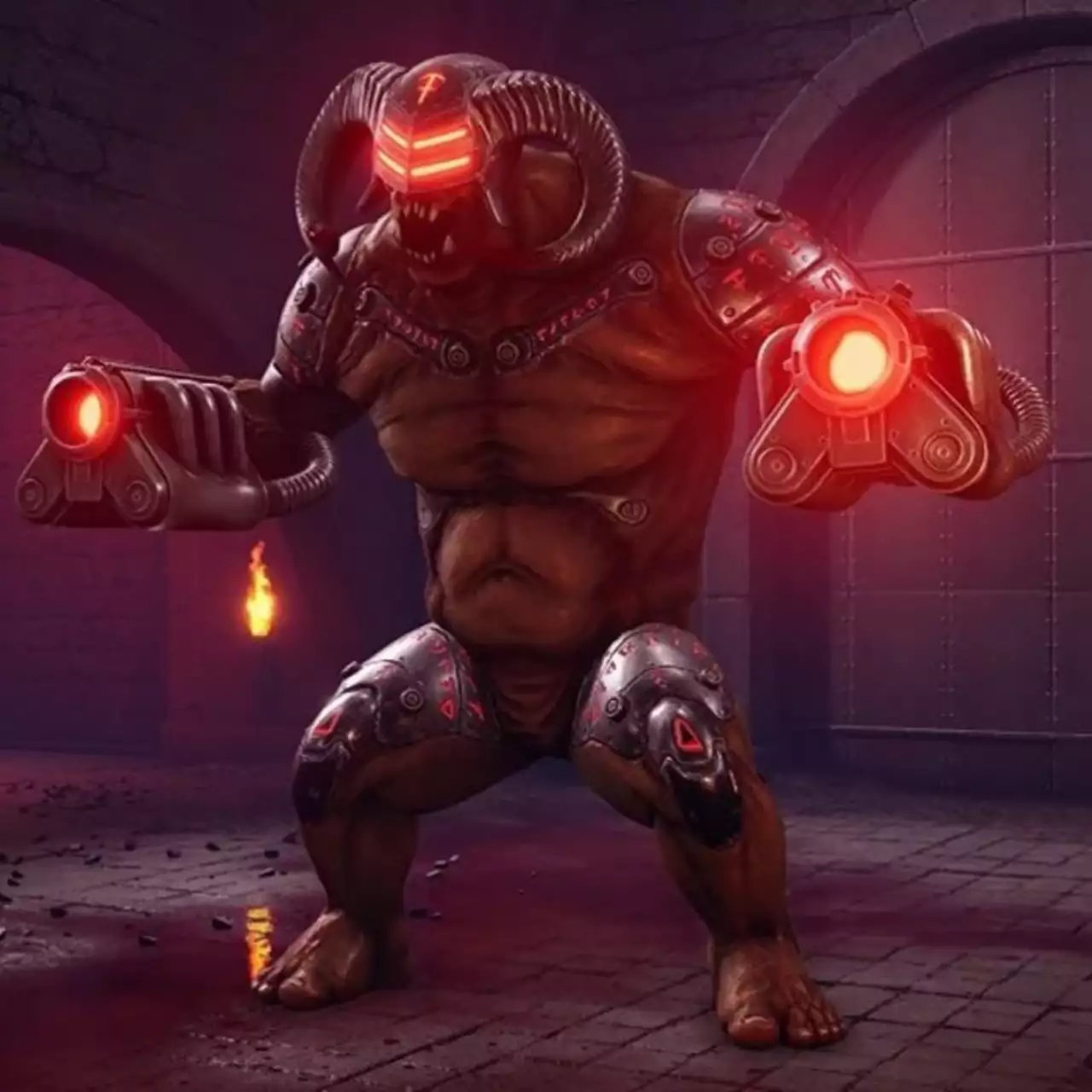 Дешёвая версия Doom? На PC вышел жестокий шутер с огромными пушками, магией и большими боссами
