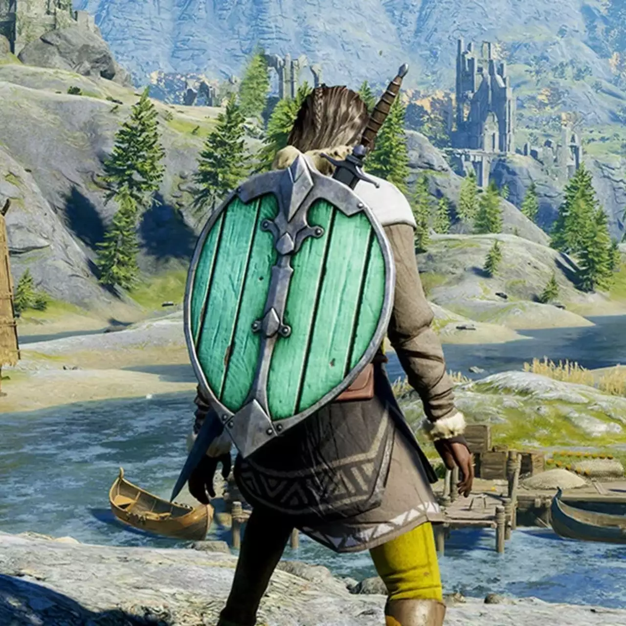 Вышел новый трейлер экшена с открытым миром в духе Skyrim. В игре есть прокачка, магия и монстры
